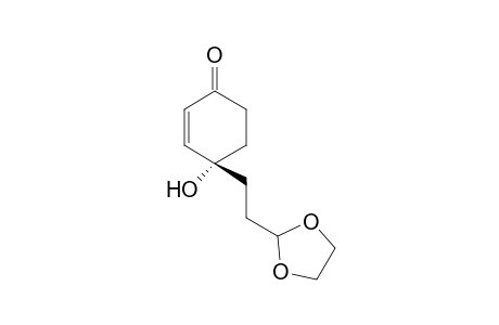4-[2-(1,3-Dioxolan-2-ylethyl]-4-hydroxycyclohex-2-enone