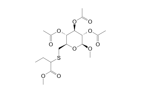 METHYL-2,3,4-TRI-O-ACETYL-6-THIO-6-[2'-(METHYL-BUTANOATE)]-BETA-D-GLUCOPYRANOSIDE