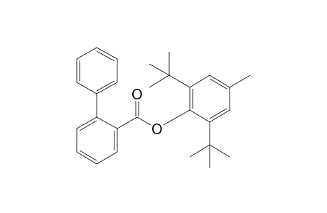 2,6-Di-t-butyl-4-methylphenyl biphenyl-2-carboxylate