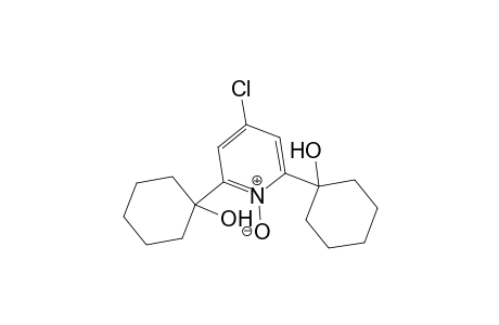 Cyclohexanol, 1,1'-(4-chloro-2,6-pyridinediyl)bis-, N-oxide