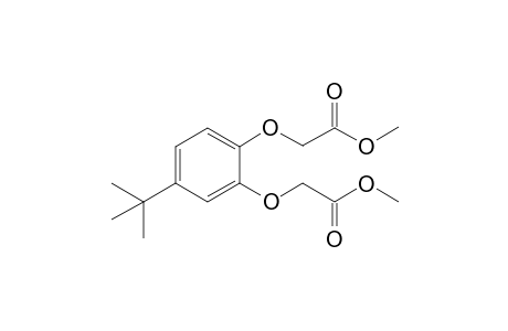 2,2'-{[4-(tert-Butyl)-1,2-phenylene]bis(oxy)}bis[aceticAcid] Dimethyl Ester