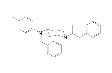 N-Benzyl-N-4-methylphenyl-1-(1-phenylpropan-2-yl)piperidin-4-amine