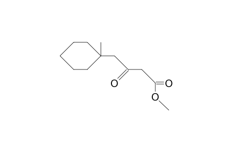 Methyl 4-(1-methyl-1-cyclohexyl)-3-oxobutanoate