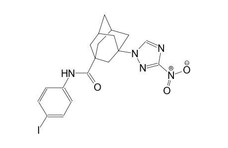 N-(4-iodophenyl)-3-(3-nitro-1H-1,2,4-triazol-1-yl)-1-adamantanecarboxamide