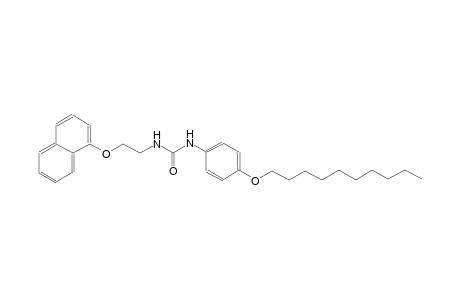 urea, N-[4-(decyloxy)phenyl]-N'-[2-(1-naphthalenyloxy)ethyl]-