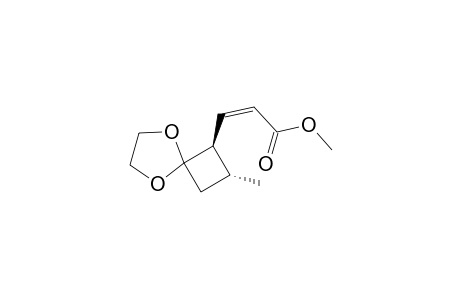 METHYL-(TRANS,Z)-3-(2-METHYL-5,8-DIOXASPIRO-[3.4]-OCT-1-YL)-2-PROPENOATE