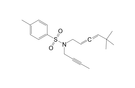 N-(but-2-yn-1-yl)-N-(5,5-dimethylhexa-2,3-dien-1-yl)-4-methylbenzenesulfonamide