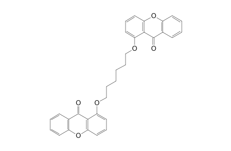 1,1'-[Hexane-1,6-diylbis(oxy)]bis[9H-xanthen-9-one]