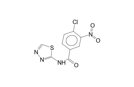 N-(1,3,4-thiadiazol-2-yl)-3-nitro-4-chlorobenzamide