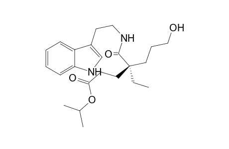 3-[2-(1-Isopropyloxycarbonyl-4-ethyl-7-hydroxyheptyl)carbonylamidoethyl]indole
