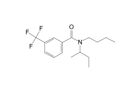 Benzamide, 3-trifluoromethyl-N-(2-butyl)-N-butyl-