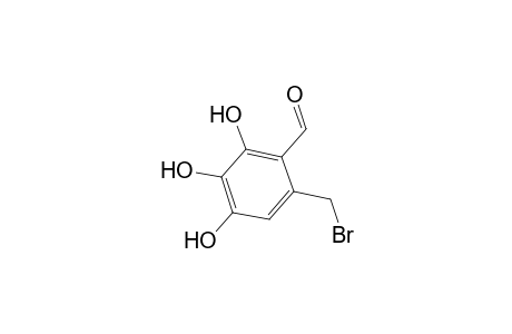 6-(Bromomethyl)-2,3,4-trihydroxybenzaldehyde