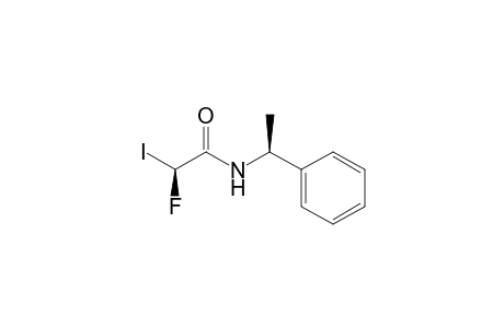 (S/R)-N-[(S)-1-Phenylethyl]-2-fluoro-2-iodoethanamide
