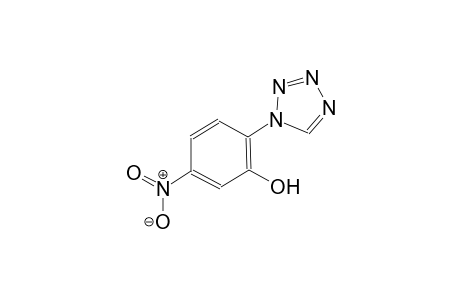 5-nitro-2-(1H-tetraazol-1-yl)phenol