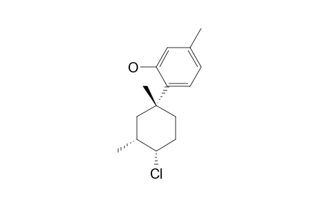 (1'R*,3'R*,4'S*)-2-(4'-CHLORO-1',3'-DIMETHYLCYCLOHEXYL)-5-METHYLPHENOL