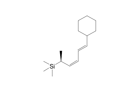 (2S,3Z,5E)-(6-Cyclohexylhexa-3,5-dien-2-yl)trimethylsilane