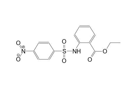 ethyl 2-{[(4-nitrophenyl)sulfonyl]amino}benzoate