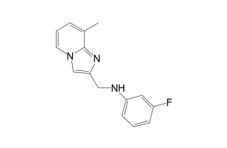 Imidazo[1,2-a]pyridine-2-methanamine, N-(3-fluorophenyl)-8-methyl-