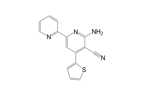 6-amino-4-(thiophen-2-yl)-[2,2'-bipyridine]-5-carbonitrile