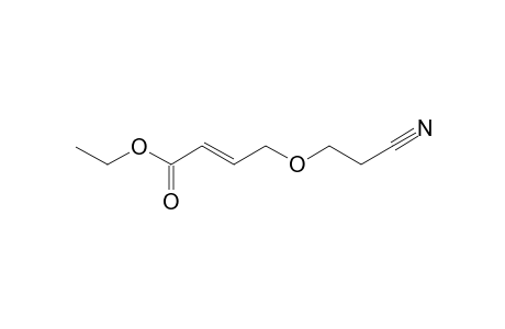 trans-ethyl 4-(2-cyanoethoxy)but-2-enoate