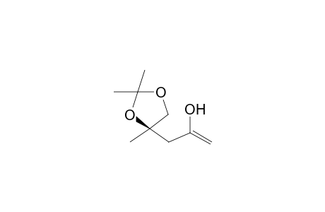 (-)-(2R)-2-hydroxy-2-(hydroxymethyl)-2,2'-o-isopropylidenepent-4-enol