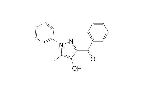 (4-Hydroxy-5-methyl-1-phenyl-1H-pyrazol-3-yl)(phenyl)methanone