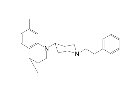 N-(Cyclopropylmethyl)-N-(3-methylphenyl)-1-(2-phenylethyl)piperidin-4-amine