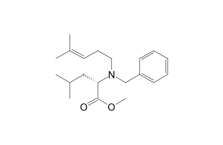 (2S)-2-[benzyl(4-methylpent-3-enyl)amino]-4-methyl-valeric acid methyl ester
