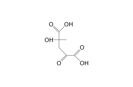 4-Hydroxy-4-methyl-2-keto-glutaric acid