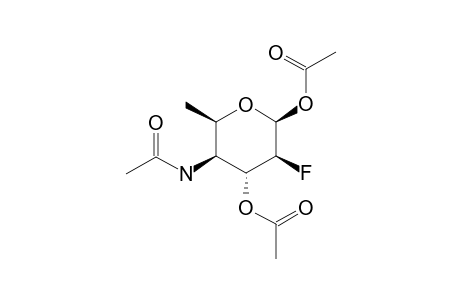 4-ACETAMIDO-1,3-DI-O-ACETYL-2,4,6-TRIDEOXY-2-FLUORO-D-IDOPYRANOSIDE;BETA-ANOMER