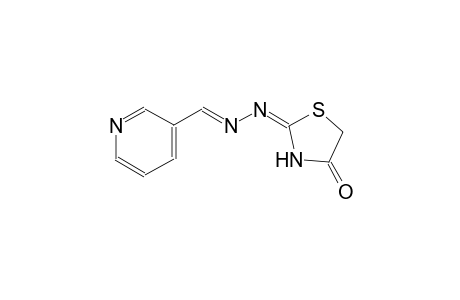 nicotinaldehyde [(2E)-4-oxo-1,3-thiazolidin-2-ylidene]hydrazone