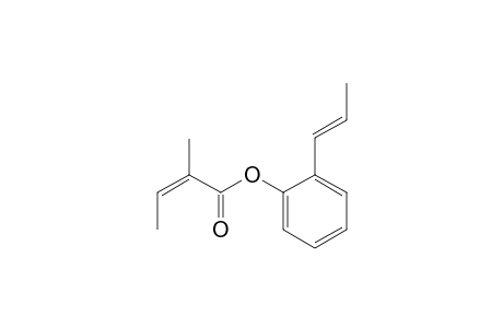 2-(1E)-propenyl-phenyl angelate