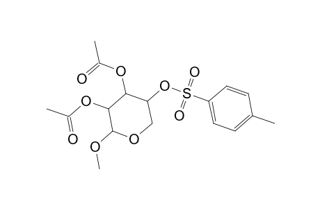 Arabinopyranoside, methyl, 2,3-diacetate 4-p-toluenesulfonate, .beta.-L-