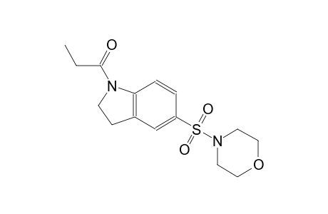 5-(4-morpholinylsulfonyl)-1-propionylindoline