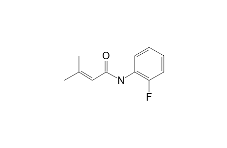 but-2-Enamide, N-(2-fluorophenyl)-3-methyl-