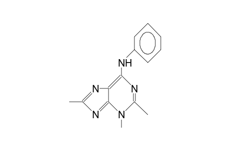 N-Phenyl-2,3,8-trimethyl-3H-purin-6-amine
