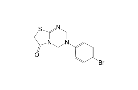 3-(4-bromophenyl)-3,4-dihydro-2H-[1,3]thiazolo[3,2-a][1,3,5]triazin-6(7H)-one