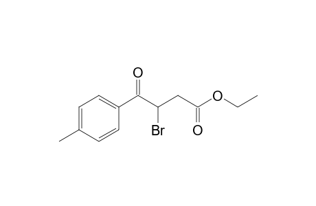 3-bromo-4-(4-methylphenyl)-4-oxobutanoic acid ethyl ester