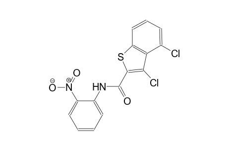 3,4-dichloro-N-(2-nitrophenyl)-1-benzothiophene-2-carboxamide