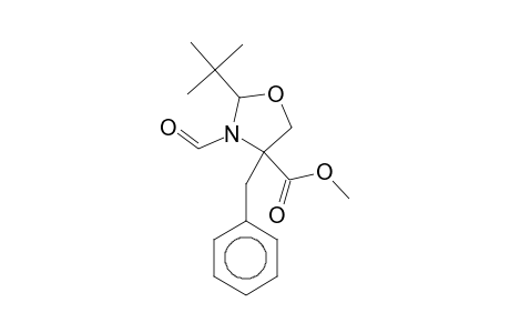 Methyl 4-benzyl-2-tert-butyl-3-formyl-1,3-oxazolidine-4-carboxylate