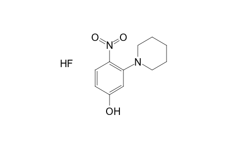4-Nitro-3-piperidinylphenol hydrofluoride
