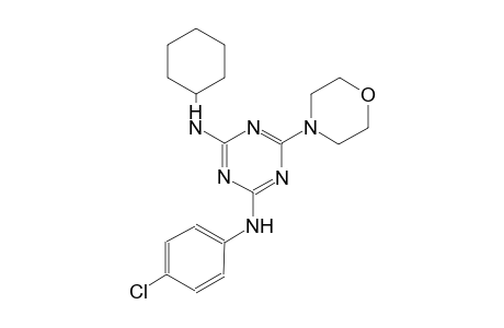 1,3,5-triazine-2,4-diamine, N~2~-(4-chlorophenyl)-N~4~-cyclohexyl-6-(4-morpholinyl)-