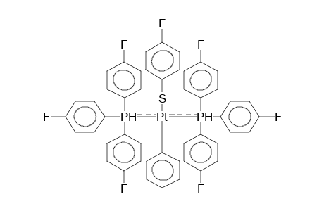 TRANS-PHENYLBIS[TRIS(4-FLUOROPHENYL)PHOSPHINE](4-FLUOROPHENYLMERCAPTO)PLATINA