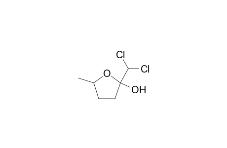 2-(Dichloromethyl)-2-hydroxy-5-methyltetrahydrofuran