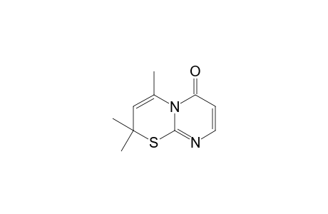 2,2,4-trimethylpyrimido[2,3-b][1,3]thiazin-6-one