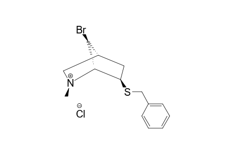 EXO-6-BENZYLTHIO-SYN-7-BROMO-2-METHYL-2-AZABICYCLO-[2.2.1]-HEPTANE_HYDROCHLORIDE