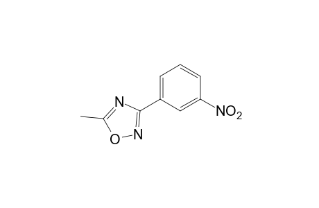 5-methyl-3-(m-nitrophenyl)-1,2,4-oxadiazole