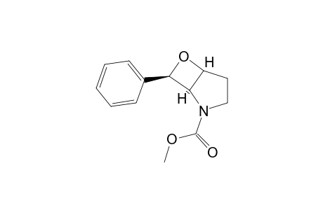 (1RS,5SR,7RS)-N-Methoxycarbonyl-7-phenyl-6-oxa-2-azabicyclo[3.2.0]heptane