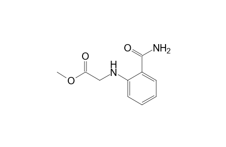 Glycine, N-[2-(aminocarbonyl)phenyl]-, methyl ester