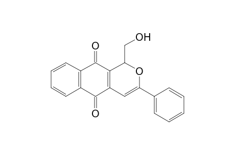 1-(hydroxymethyl)-3-phenyl-1H-benzo[g]isochromene-5,10-dione